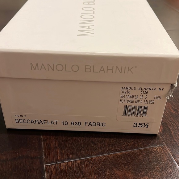 Manolo Blahnik Flat insize 35.5 - Picture 3 of 5